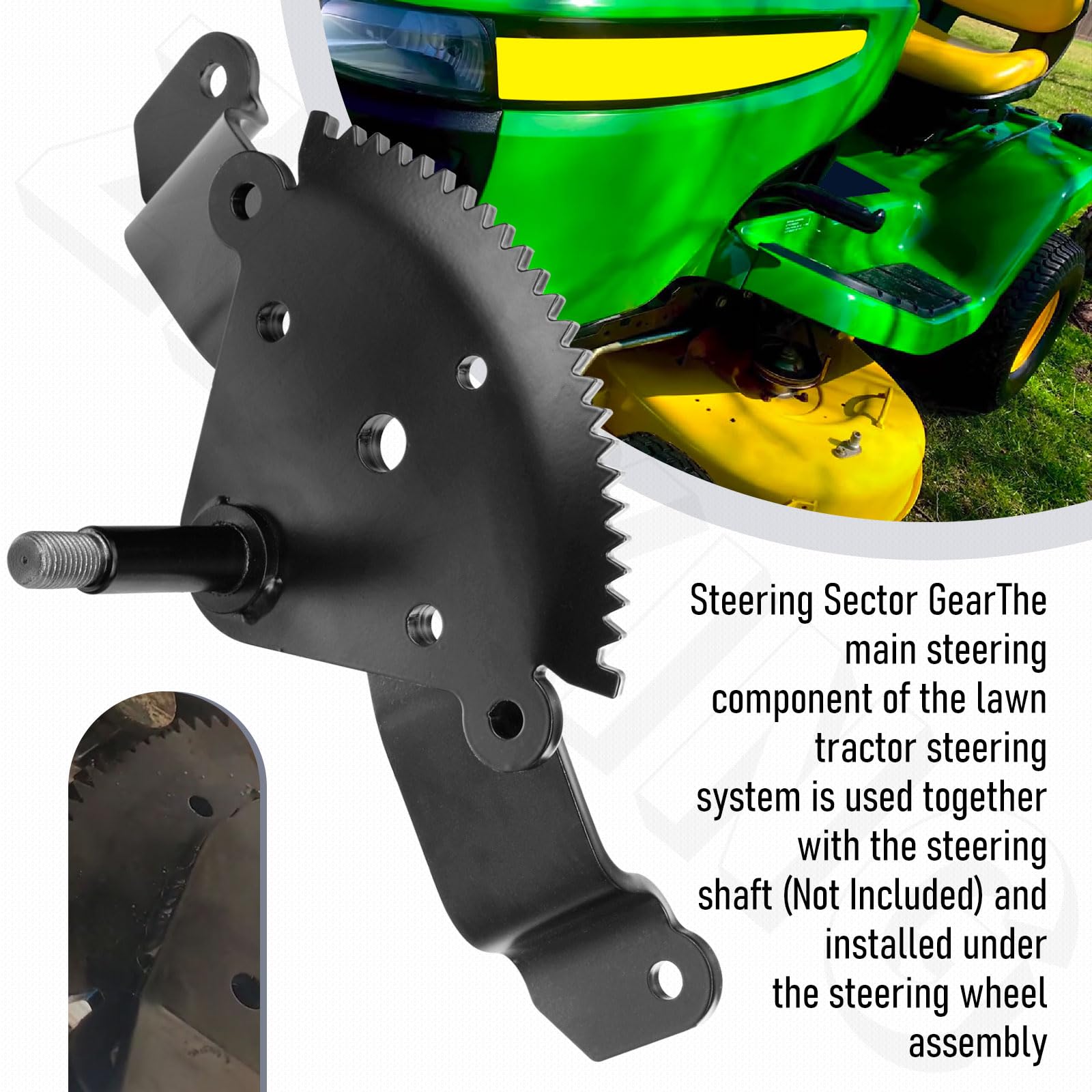 Amazon.com: ZHIXING AM136297 M151206 Steering Sector Gear